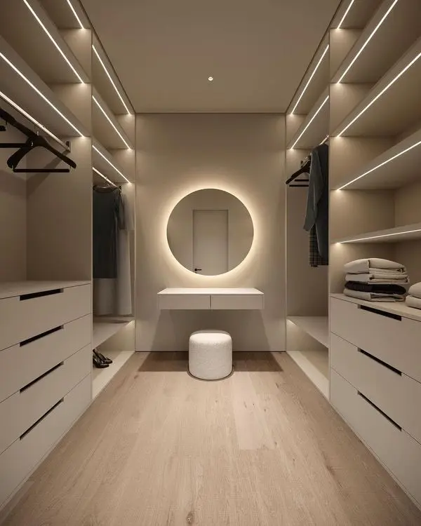 Dressing sur mesure organise et fonctionnel